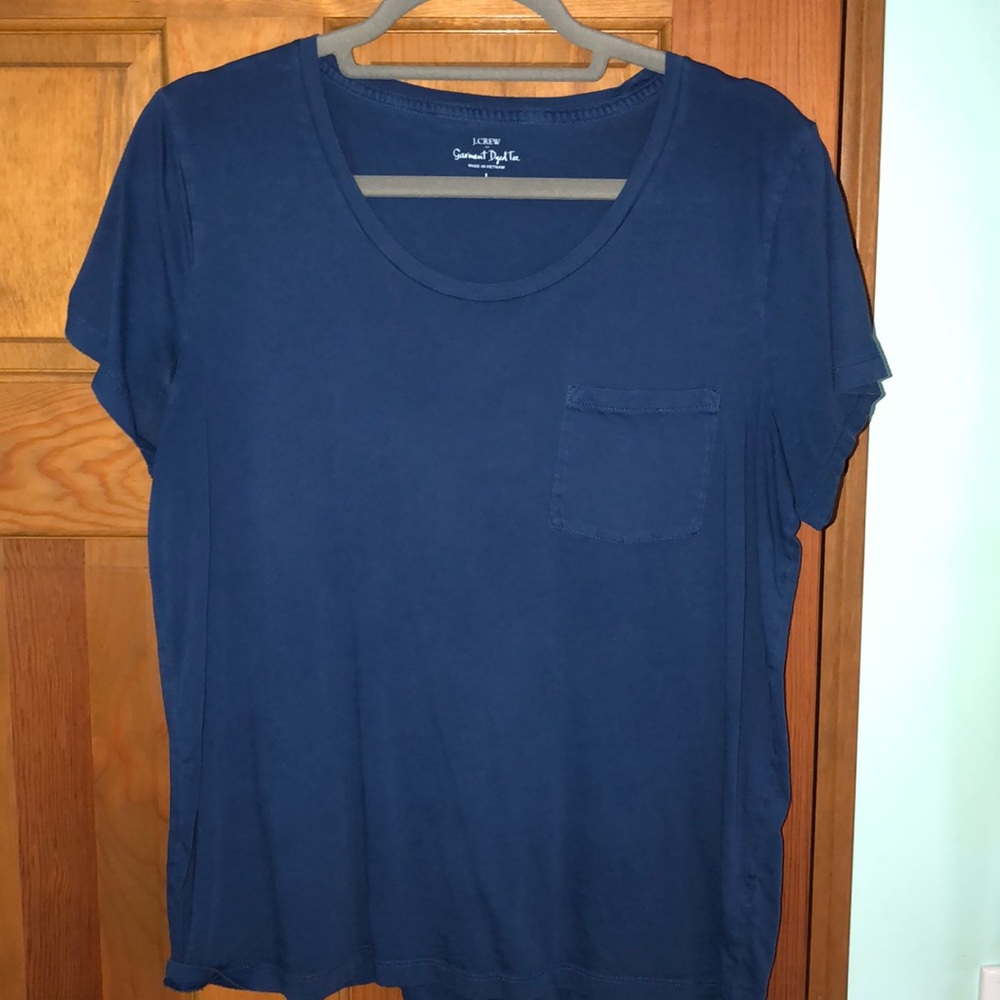 J. Crew Blue Tee